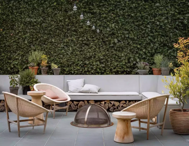 60 Backyard Fire Pit Ideas for Your Summer Project List 28 Covered In-Ground Fire Pit