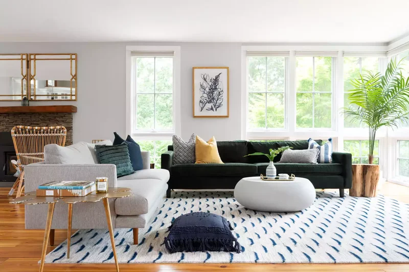 35 Spacious Living Room Ideas That Will Wow Your Guests 7 Create Multiple Seating Areas