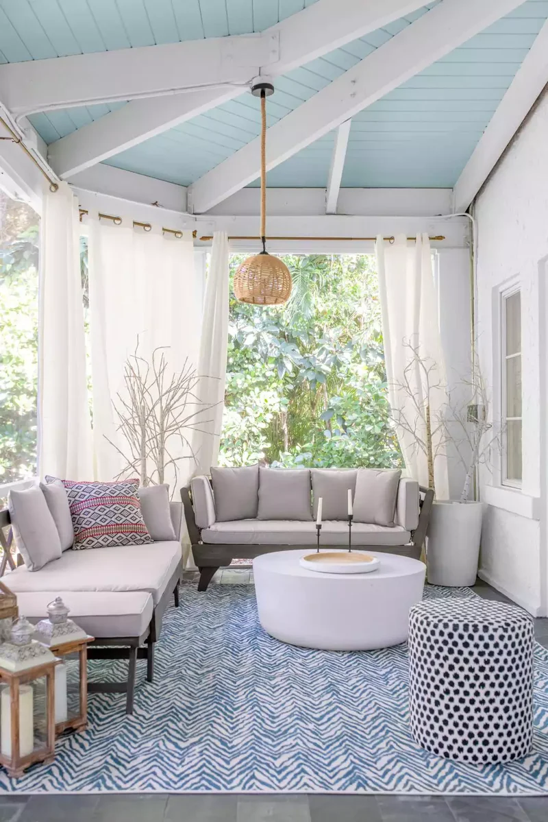 Outdoor Room Ideas That Transform Your Backyard Space 1 Create Walls With Curtains