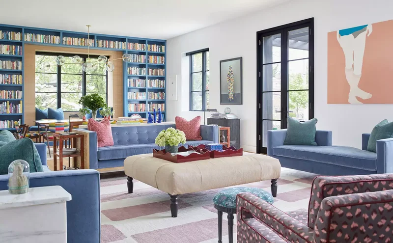 35 Spacious Living Room Ideas That Will Wow Your Guests 34 Create a Bookshelf Wall