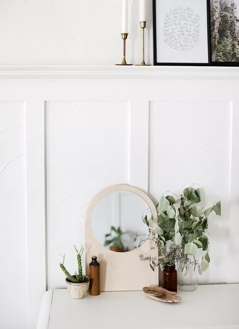 Create a DIY Arched Mirror