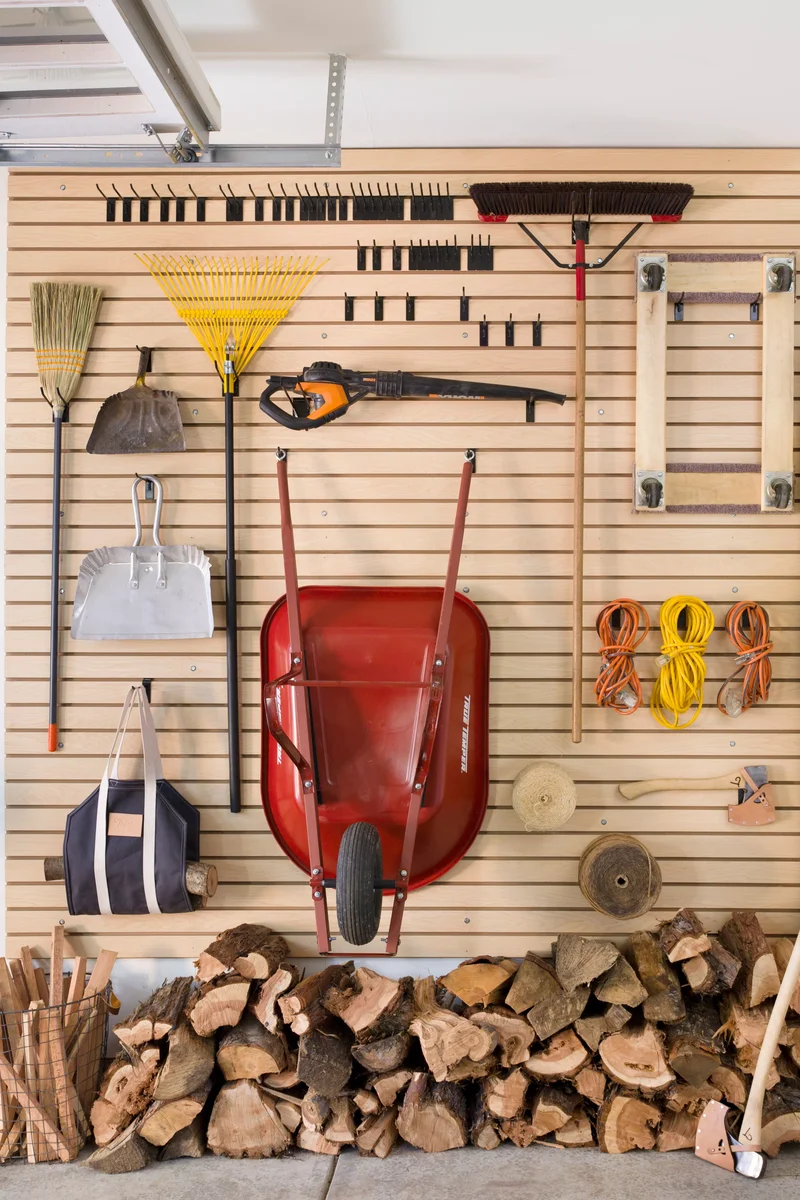 10 Creative Firewood Storage Solutions for Inside & Out 5 Create a Firewood Zone