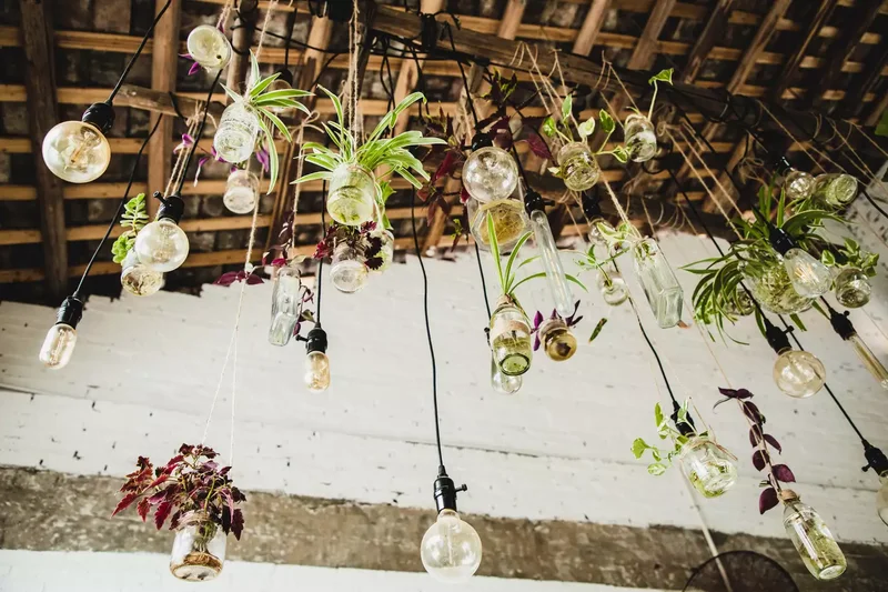 31 Creative Vertical Garden Designs for Your Home 26 Create a Hanging Propagation Station