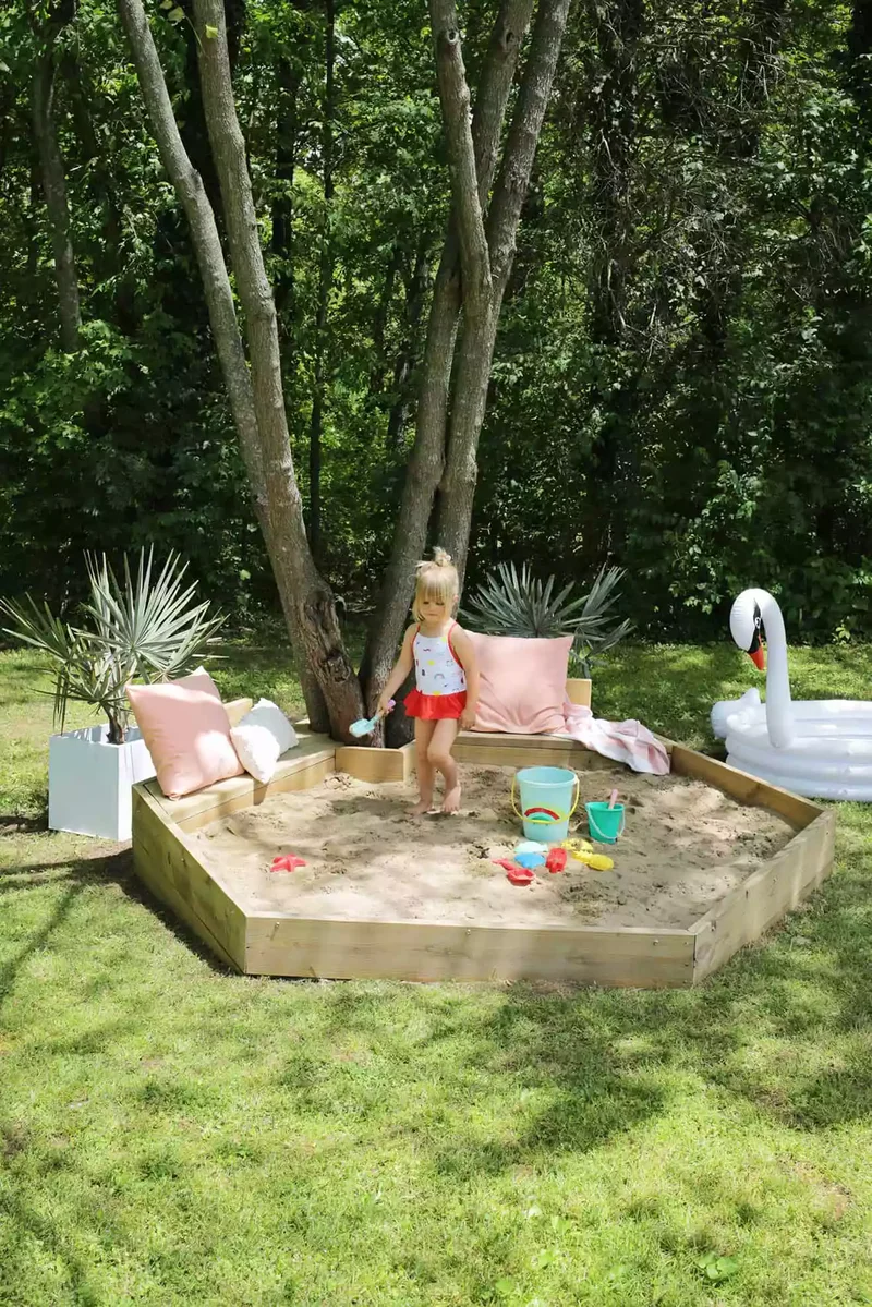 43 Budget-Friendly Backyard Makeover Ideas You'll Love 8 Create a Kid-Friendly Corner