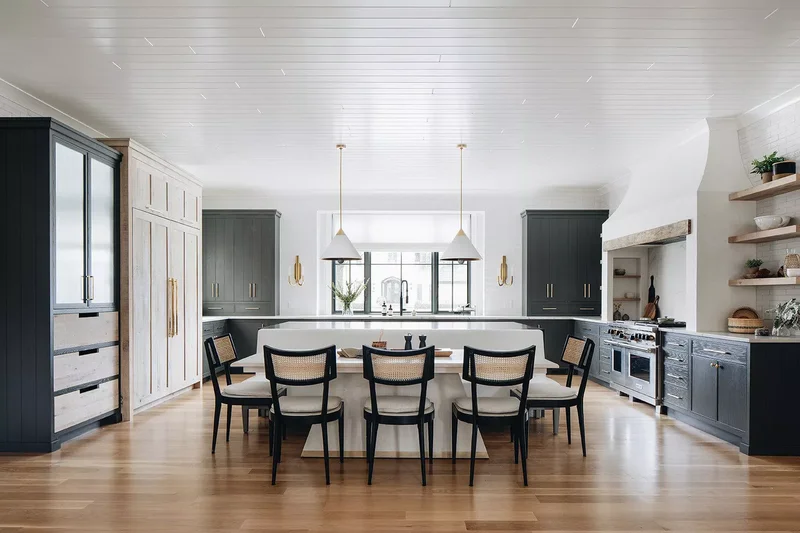 37 Banquette Seating Designs That Bring Cafe Vibes Home 10 Create an Island Banquette