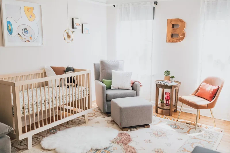 43 Nursery Design Ideas for a Charming Baby Room Space 21 Created a Laid-Back Feel
