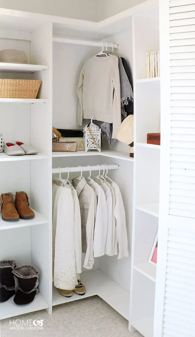 DIY Accessories Closet