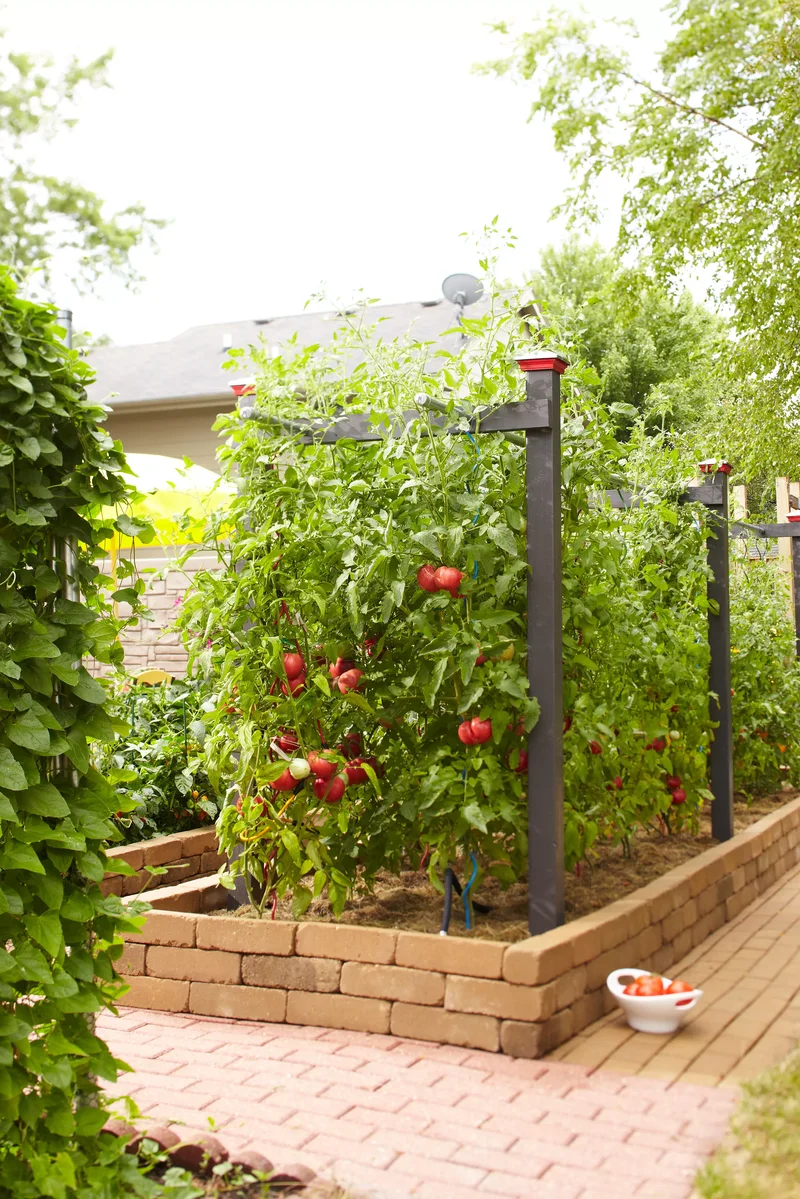 25 Beautiful Raised Garden Bed Ideas for Veggies & Flowers 21 DIY Brick Bed