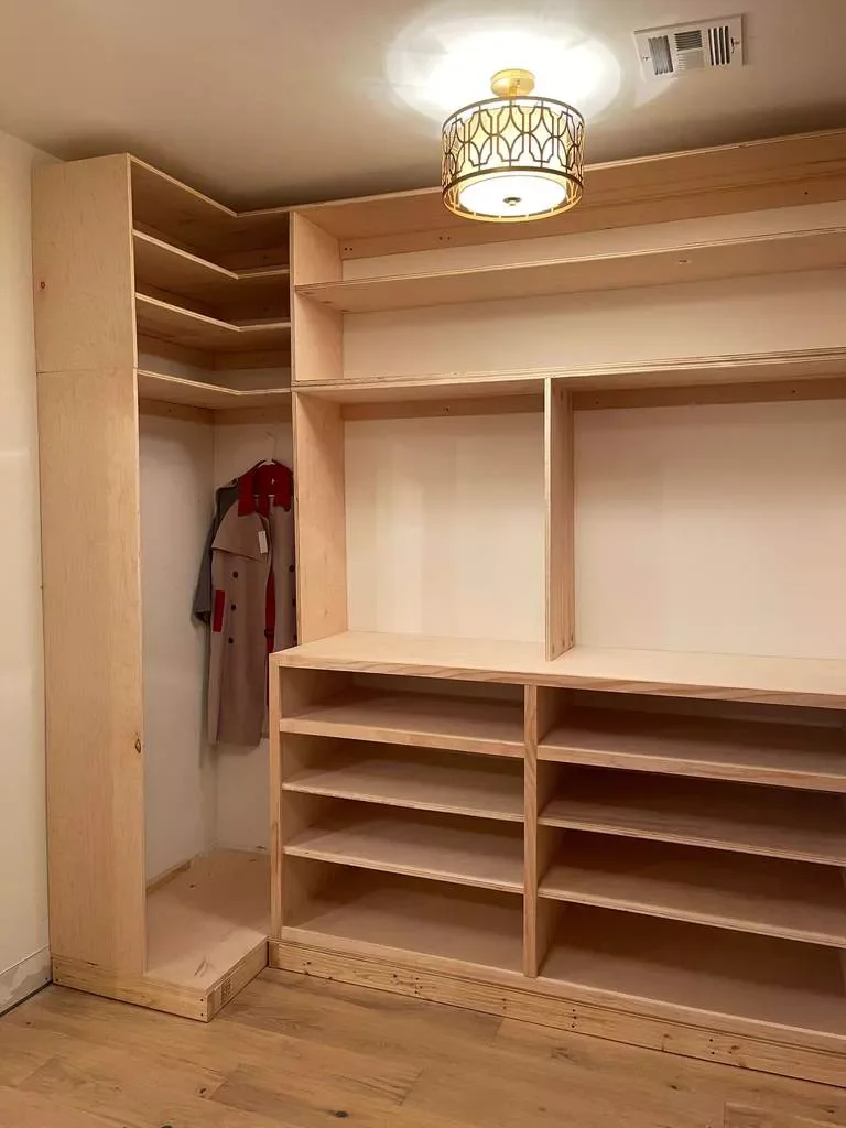 DIY Closet Built-Ins