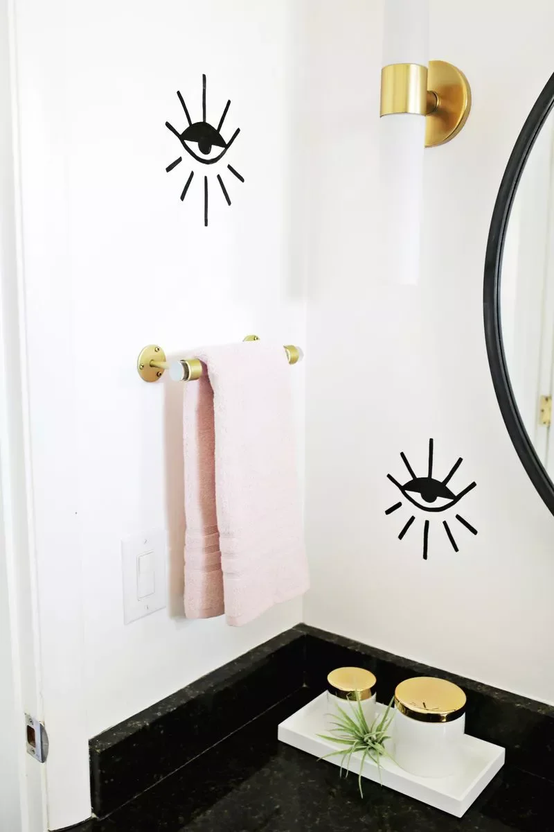 DIY Hand Towel Rack