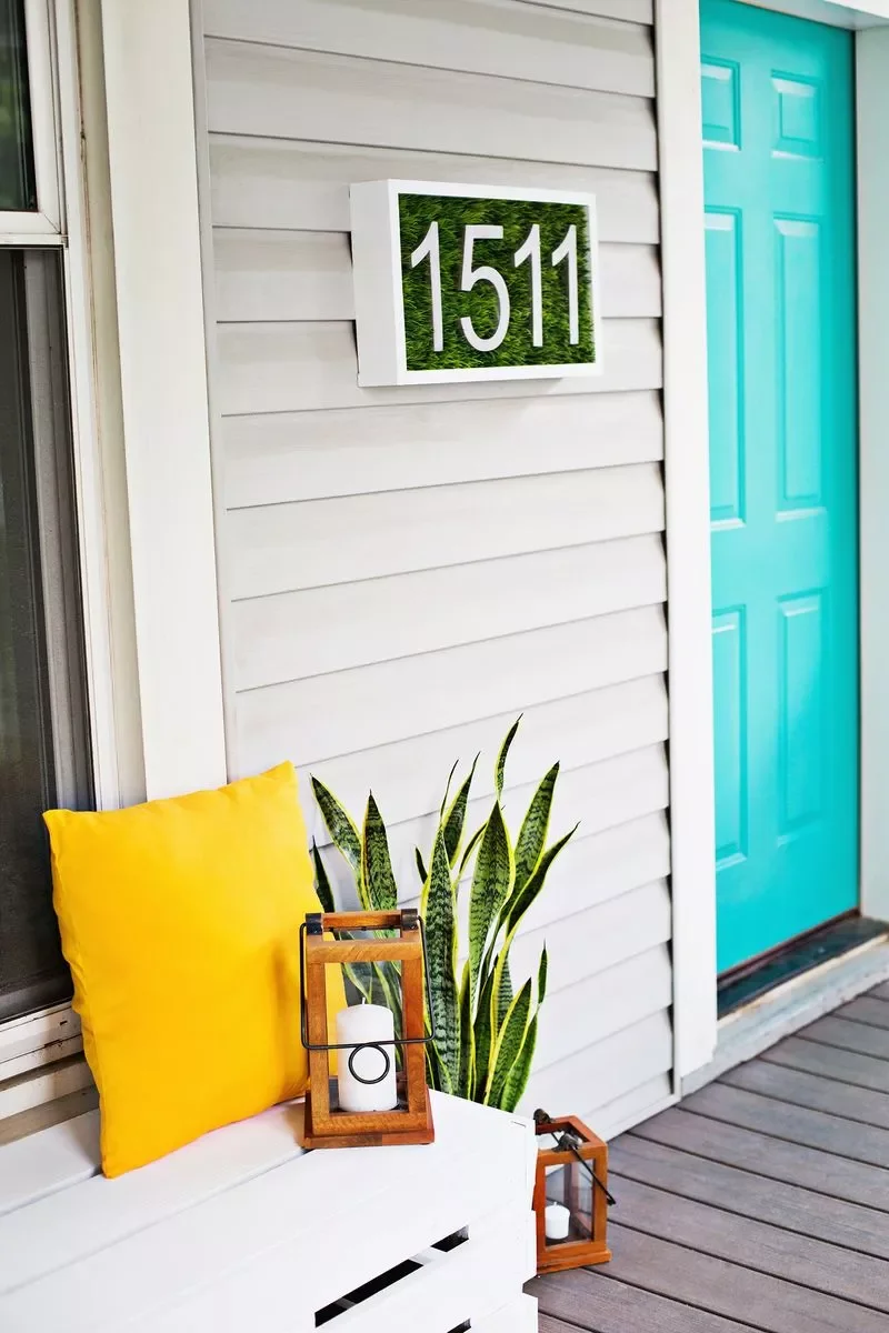 17 DIY Landscaping Projects You Can Start This Weekend 10 DIY Modern House Numbers