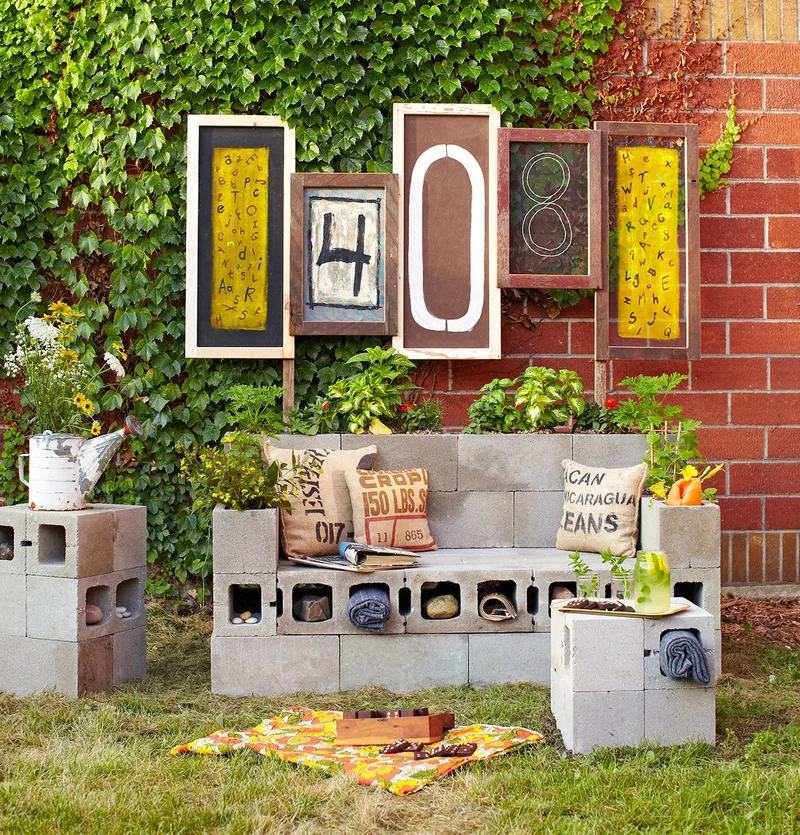 44 Beautiful Patio Ideas for an Outdoor Space You'll Love 14 DIY Patio Furniture