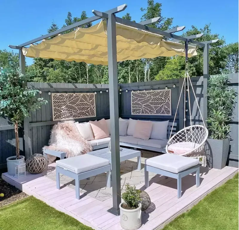 DIY Pergola Canopy
