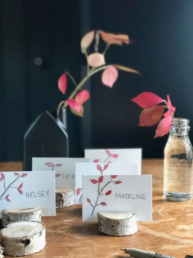 DIY Place Card Holders