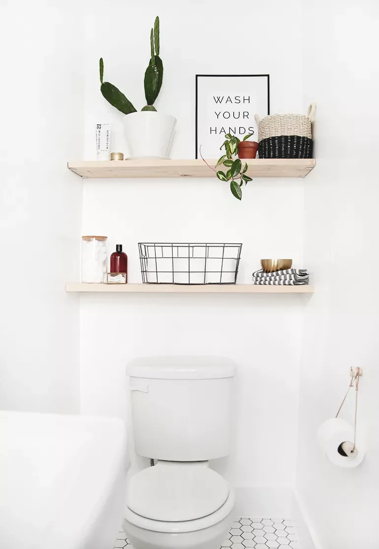 43 Bathroom Storage Solutions for More Space and Style 15 DIY Some Shelves