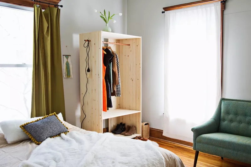 DIY Standalone Wardrobe