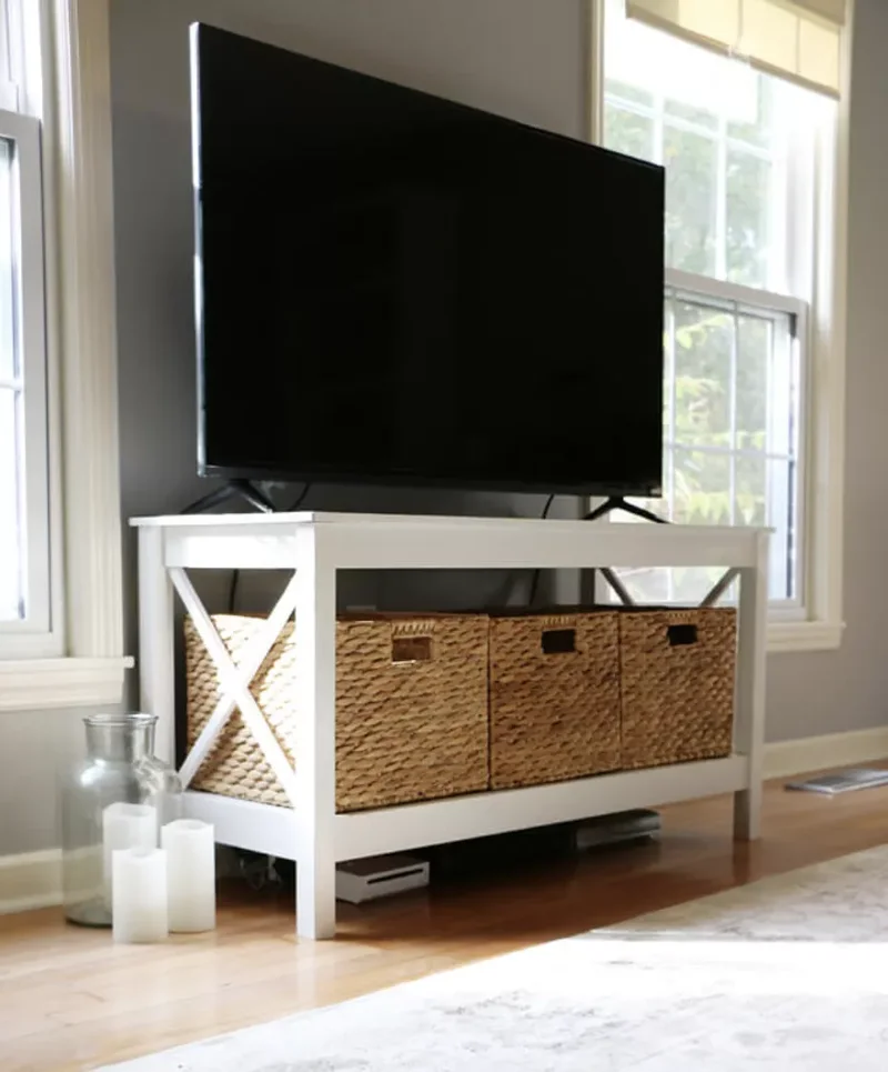 How to Style Your TV Stand for a Beautiful Living Room 16 DIY TV Stand