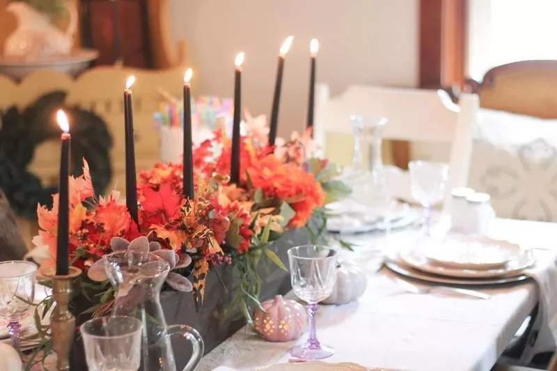 62 Stunning Thanksgiving Table Settings That Will Wow Guests 58 DIY Thanksgiving Centerpiece