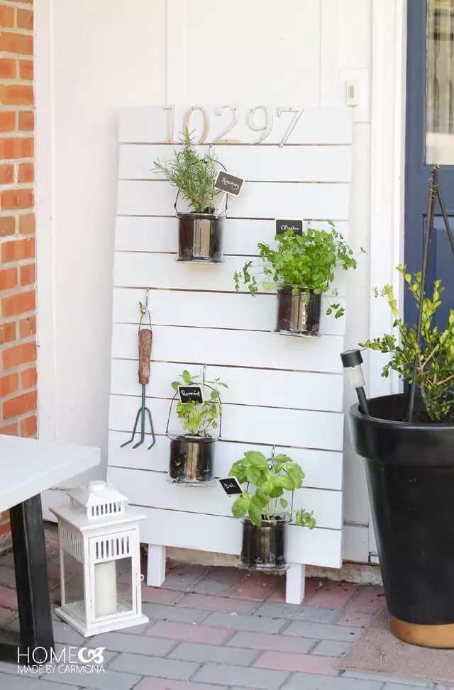 57 Stunning Garden Decor Ideas to Transform Your Outdoor Space 56 DIY Vertical Herb Gardens