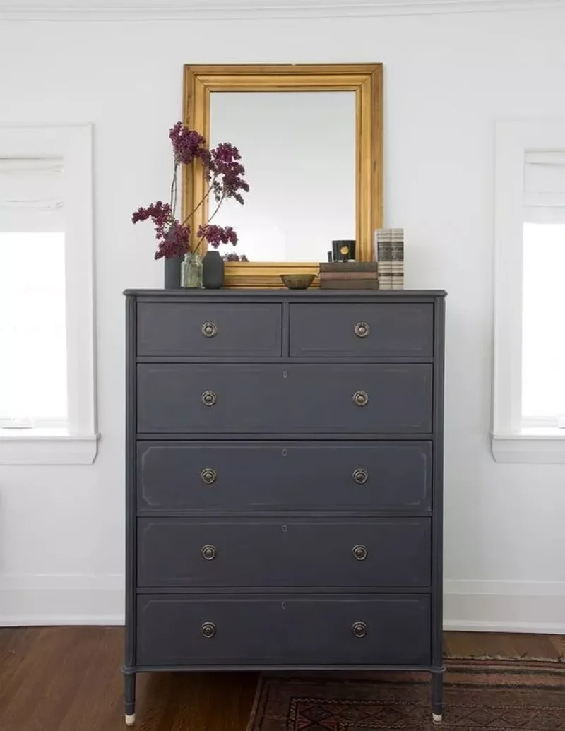 36 Beautiful Dresser Styling Ideas You Need to See Today 15 Decorate With Dried Florals
