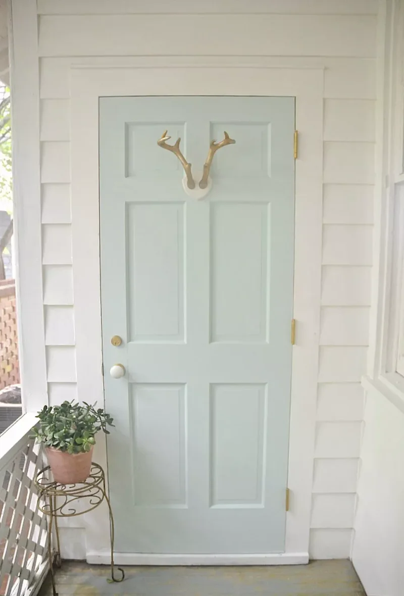 Decorate With Faux Antlers
