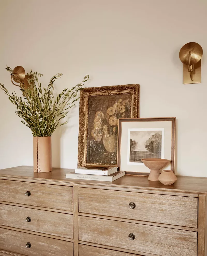 36 Beautiful Dresser Styling Ideas You Need to See Today 7 Decorate With Sconces