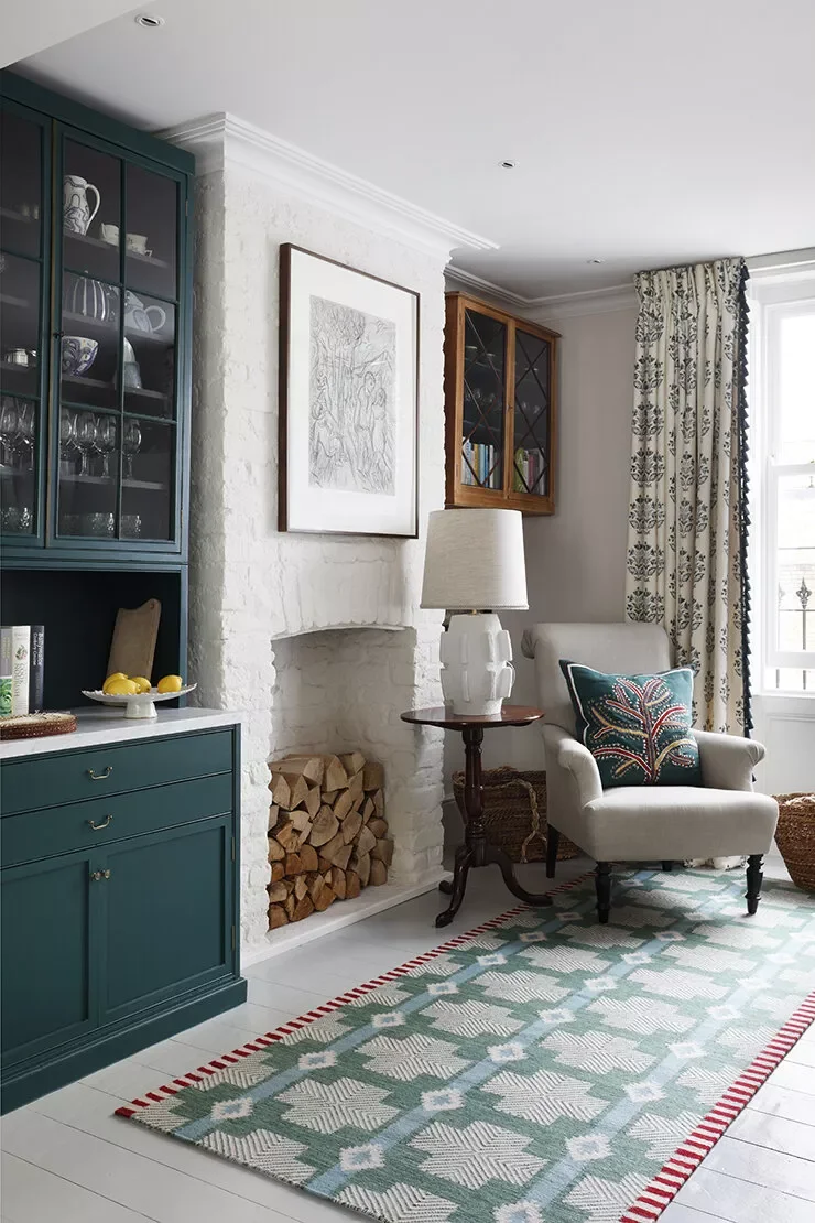 42 White Brick Fireplace Ideas to Modernize Your Living Space 12 Decorative Firewood Display