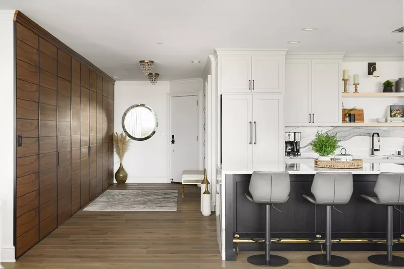 35 Open Floor Plan Design Ideas to Create Beautiful Flow 11 Define the Entryway