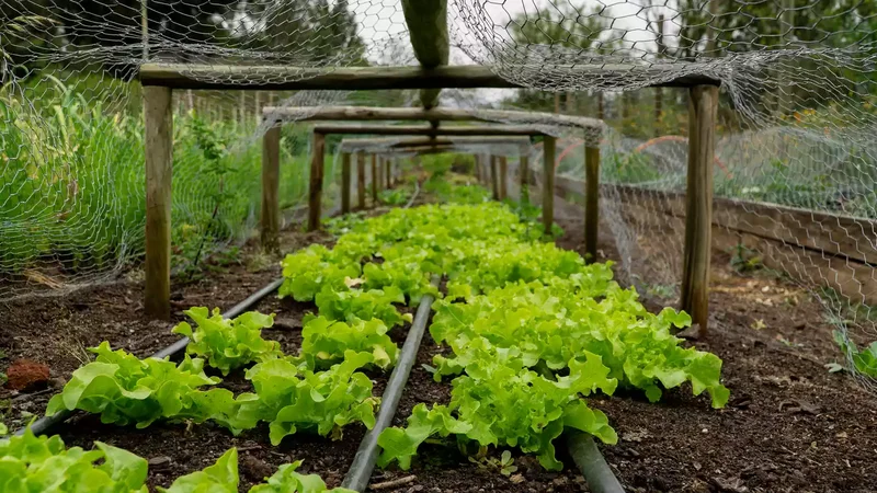 26 Vegetable Garden Ideas for Fresh Homegrown Produce 19 Deter Pests With a Wire Cage