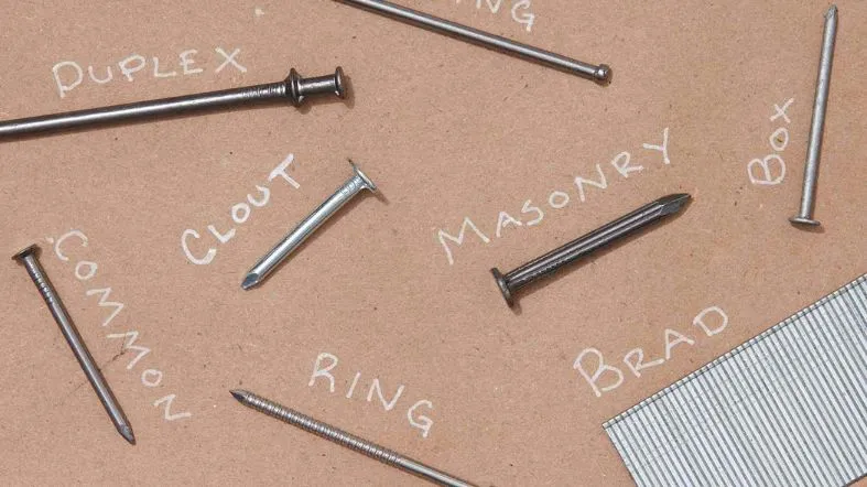 Different Types of Nails Suitable for Fence Panels
