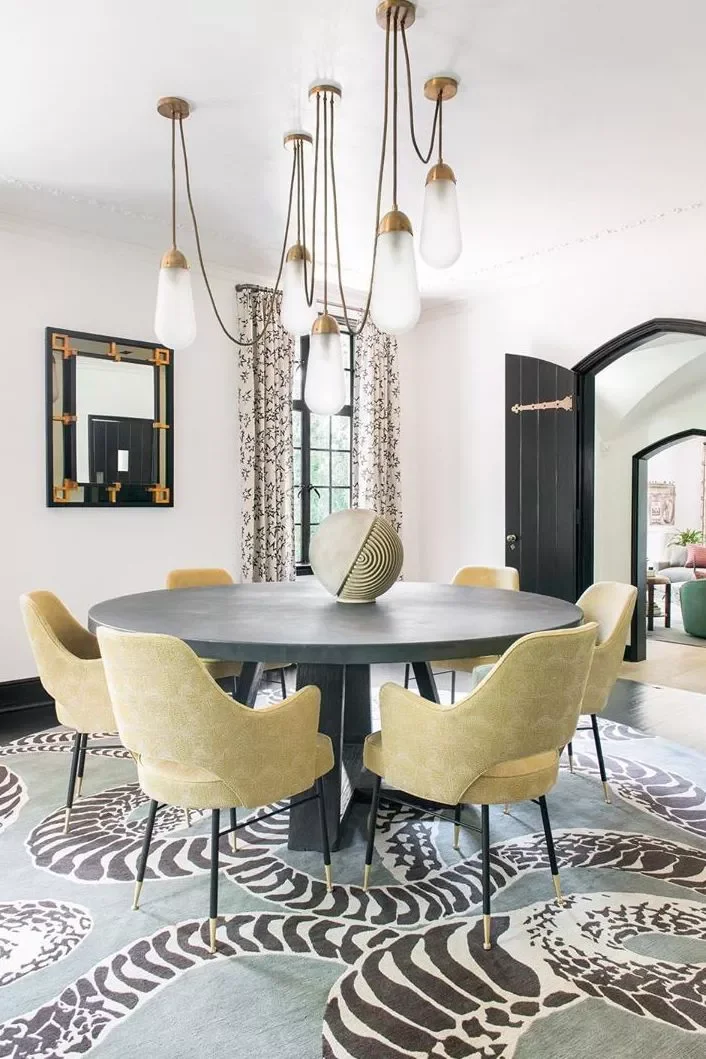 27 Contemporary Dining Room Design Ideas You'll Love 1 Dining Room Area Rug