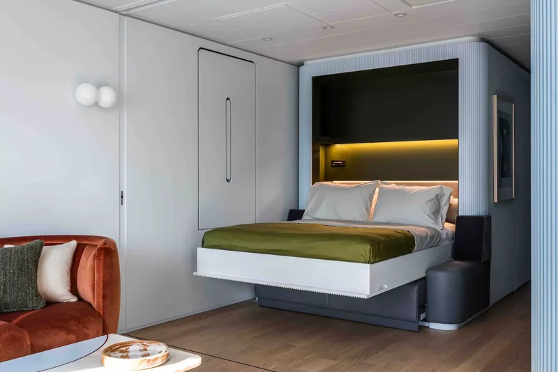 33 Space-Saving Murphy Bed Ideas We Love for Your Home 5 Dining Room Murphy Bed