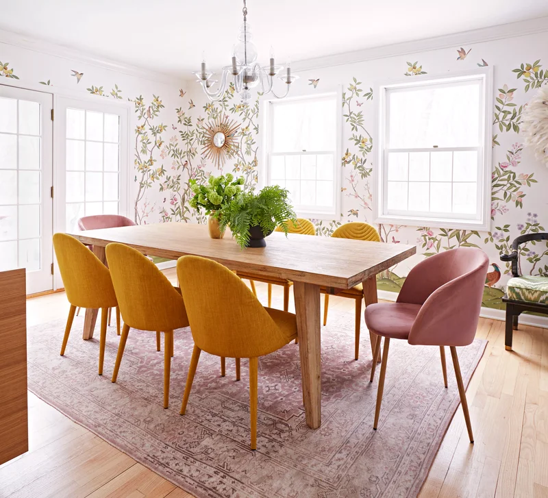 49 Dining Room Design Ideas to Transform Your Space 16 Dining Room Wallpaper Ideas