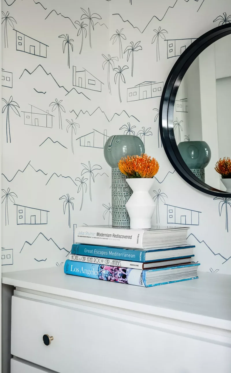 36 Beautiful Dresser Styling Ideas You Need to See Today 3 Display a Collection of Books in a Stylish Stack