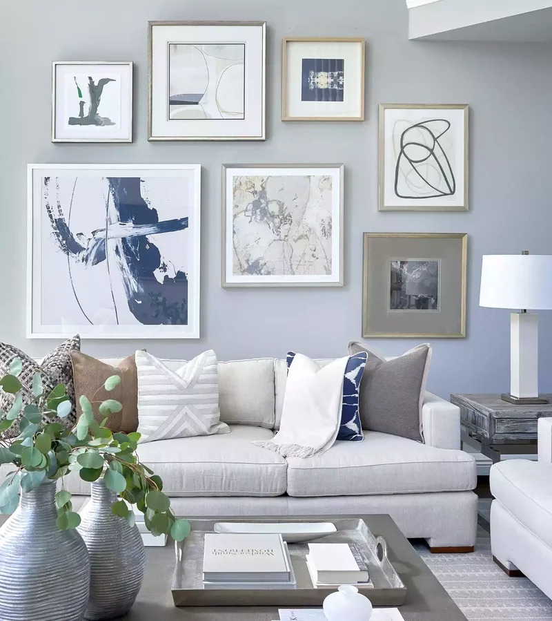 23 Beautiful Blue and Gray Living Room Design Ideas 2 Don