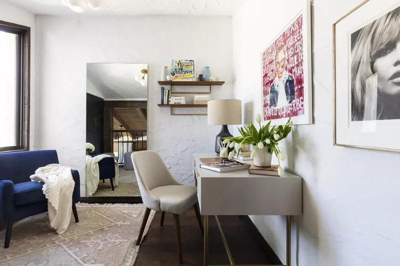 45 Home Office Decor Tips to Enhance Productivity & Style 35 Double Space With a Mirror