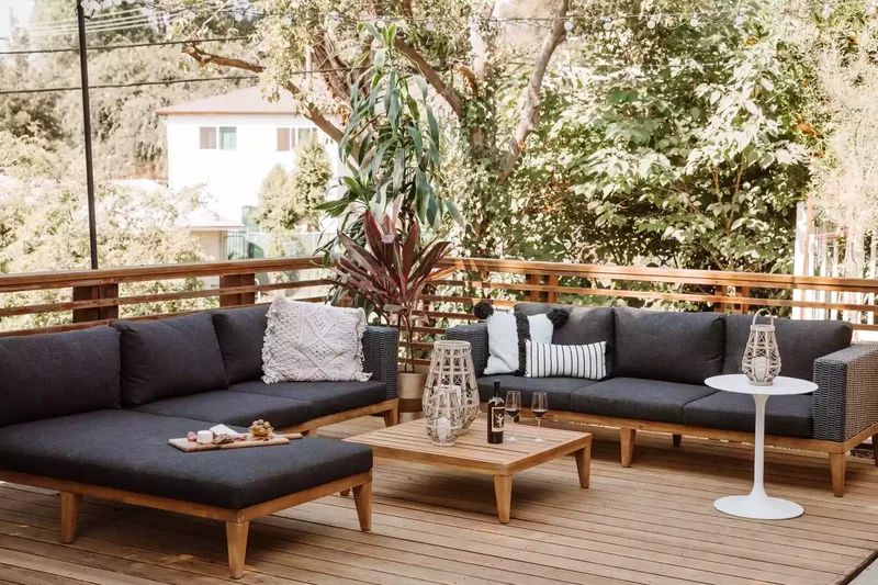 Double-Up on Outdoor Couches