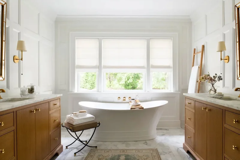 34 Stylish Bathroom Vanity Ideas for Function and Beauty 13 Double Up