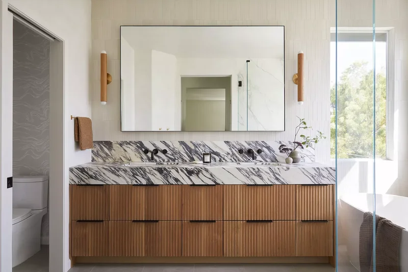 Dramatic Stone Vanity