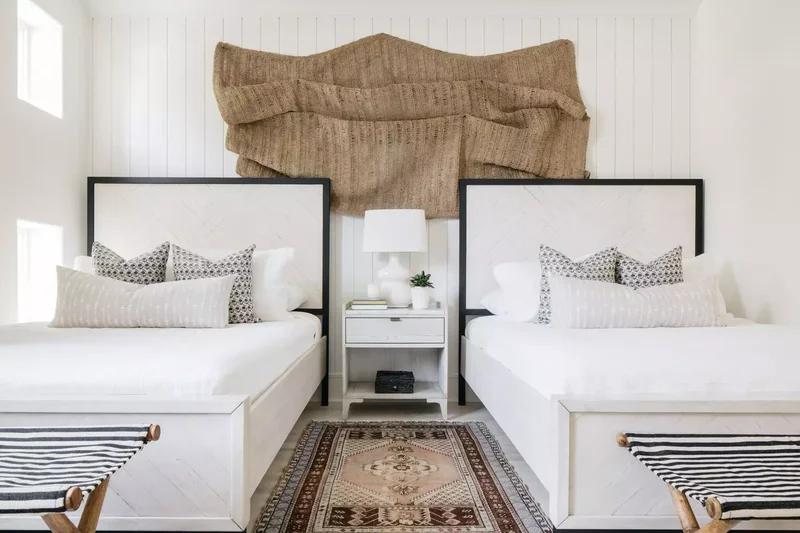 66 Creative Ways to Decorate Above Your Bed Beautifully 14 Draped Fabric