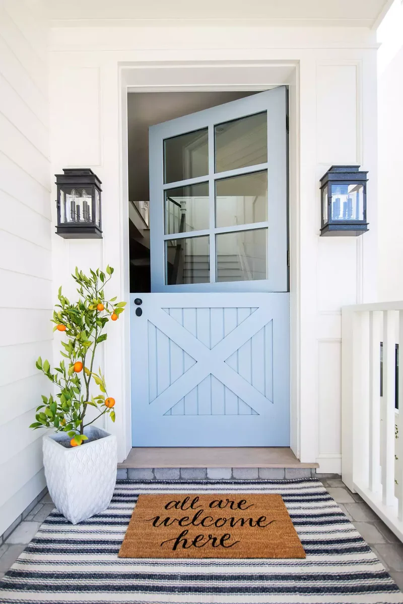 21 Front Entry Designs That Impress Before the Door Opens 20 Dutch Door