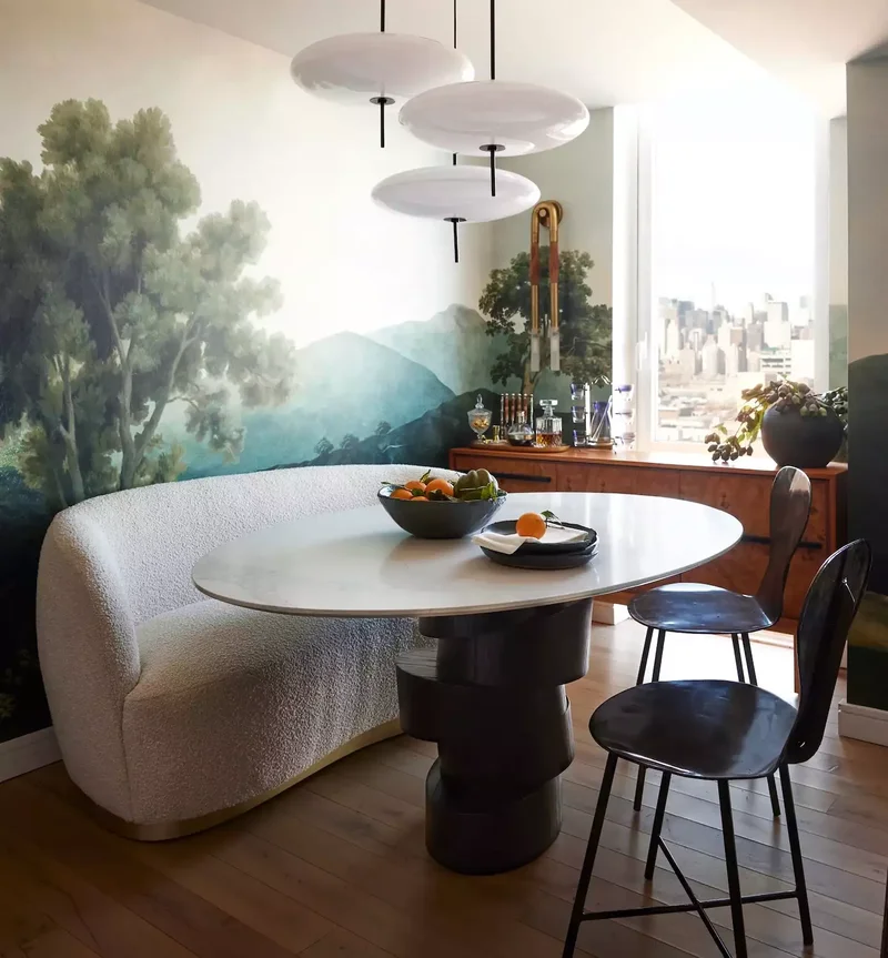 27 Contemporary Dining Room Design Ideas You'll Love 22 Eclectic Modern Dining Room
