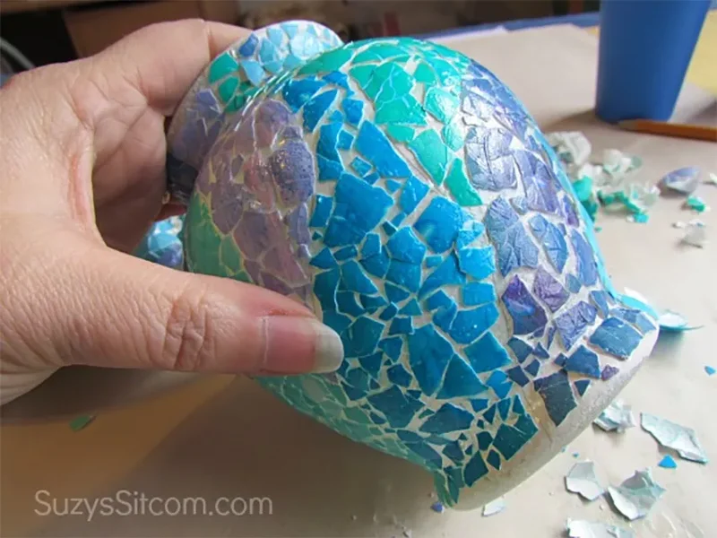 Eggshell Vase Mosaic
