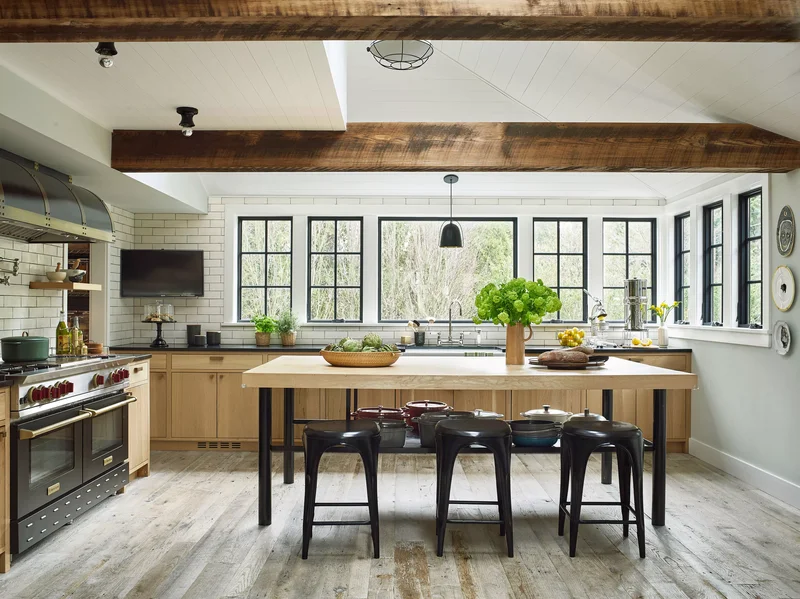 Elegant Industrial Kitchen