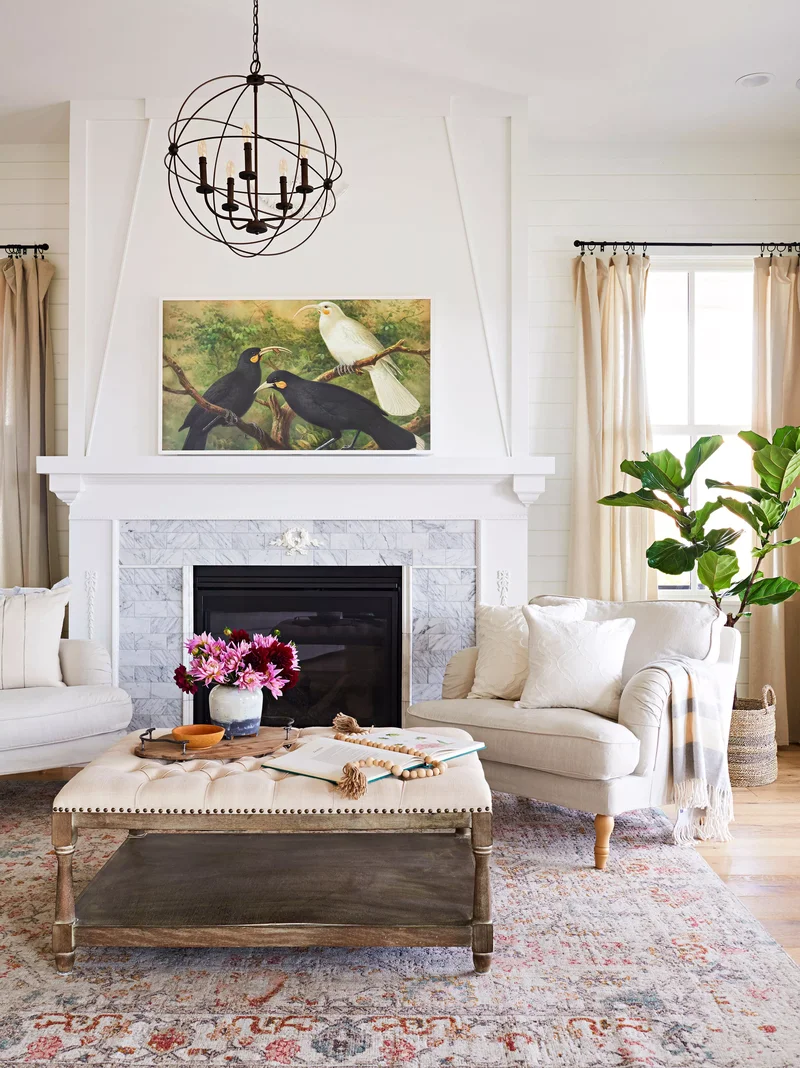 33 Stylish Ottoman Decorating Ideas for Your Living Room 22 Elegant Living Room Ottoman