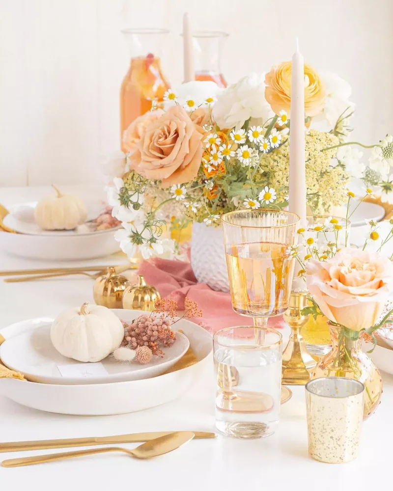 62 Stunning Thanksgiving Table Settings That Will Wow Guests 6 Elegant Thanksgiving Table