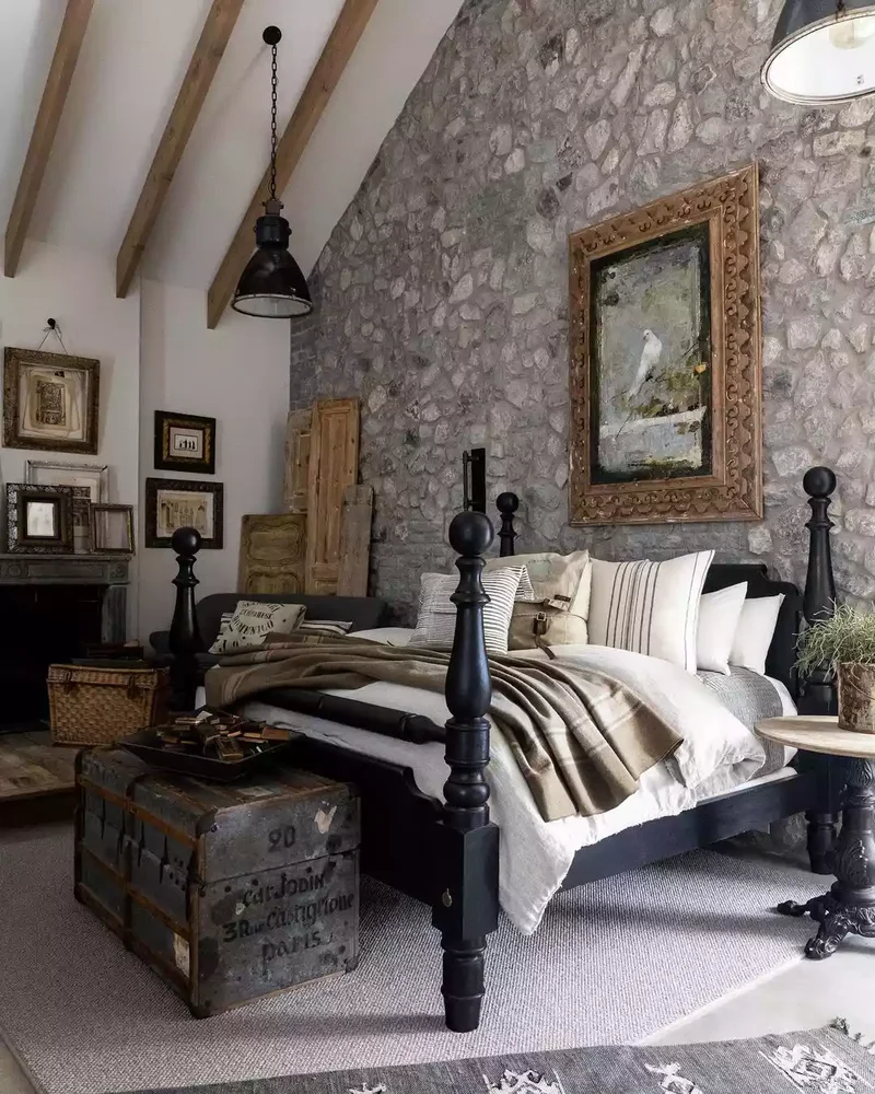 11 Dark Academia Bedroom Designs You'll Love to Recreate 7 Elevate Natural Materials