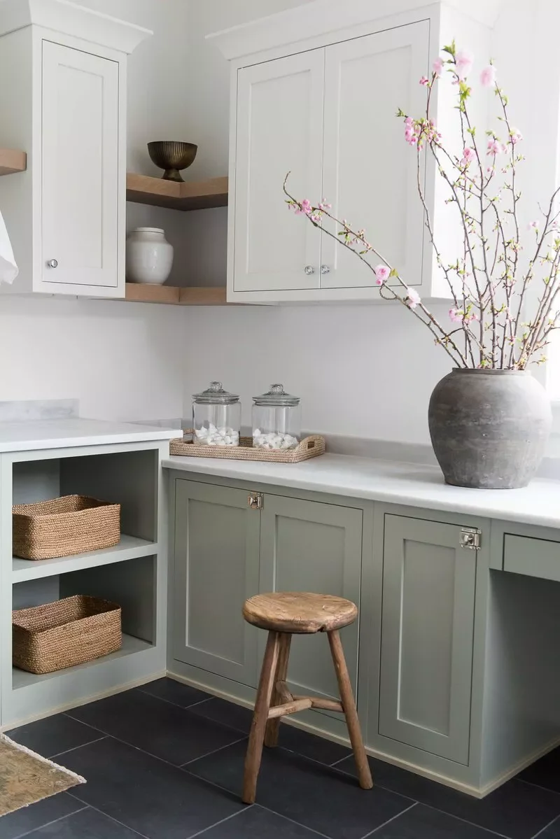 33 Modern Laundry Room Designs That Never Go Out of Style 9 Eliminate Bulky Packaging