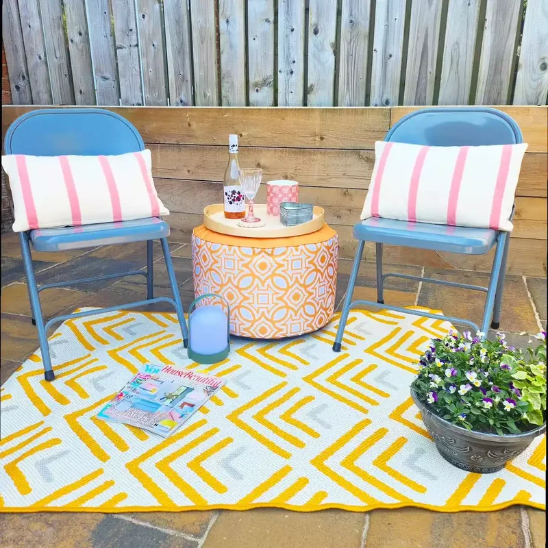 66 Beautiful Patio Landscaping Ideas for Your Outdoor Space 6 Embrace Color