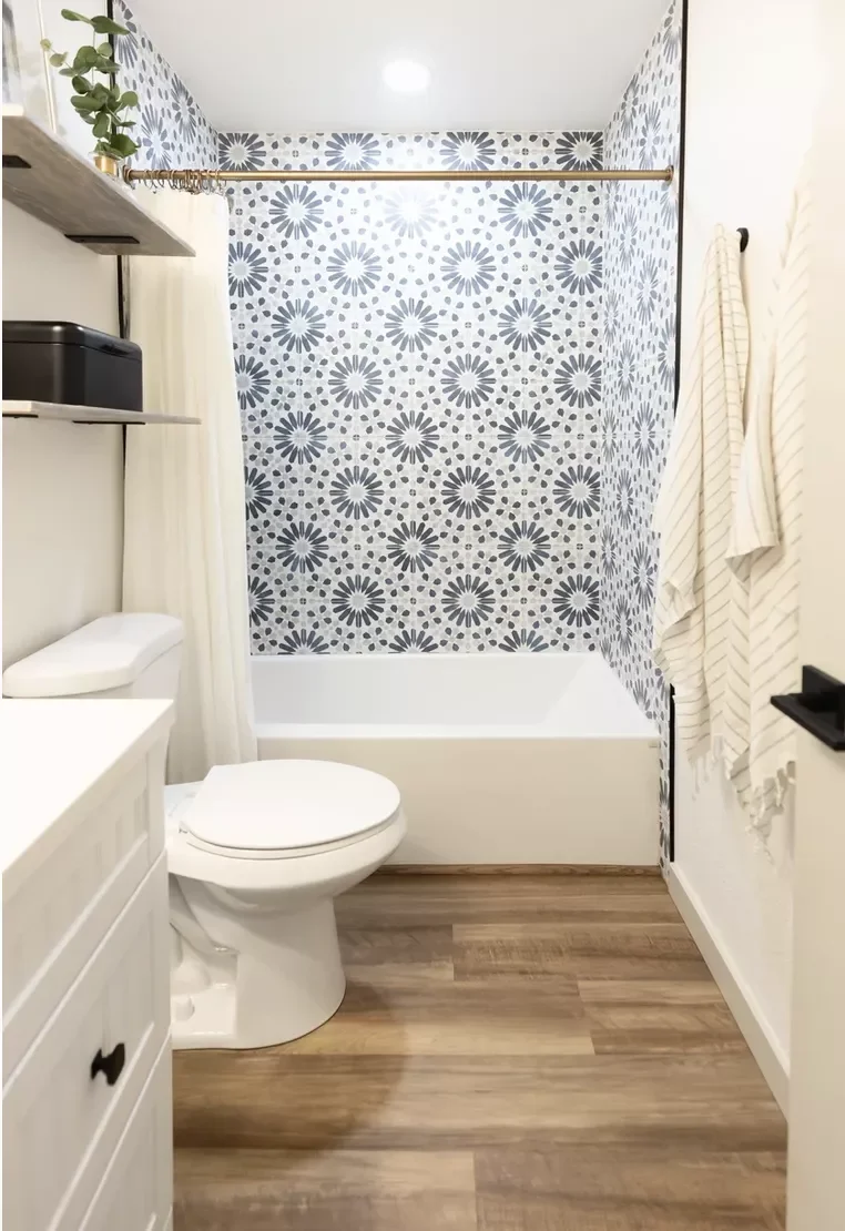 35 Stunning Shower Ideas to Transform Your Bathroom Space 12 Embrace Pattern
